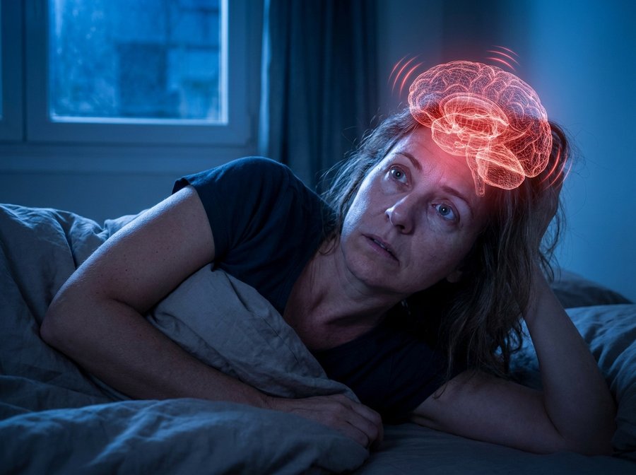 Wide awake at 3am, brain lit up and racing