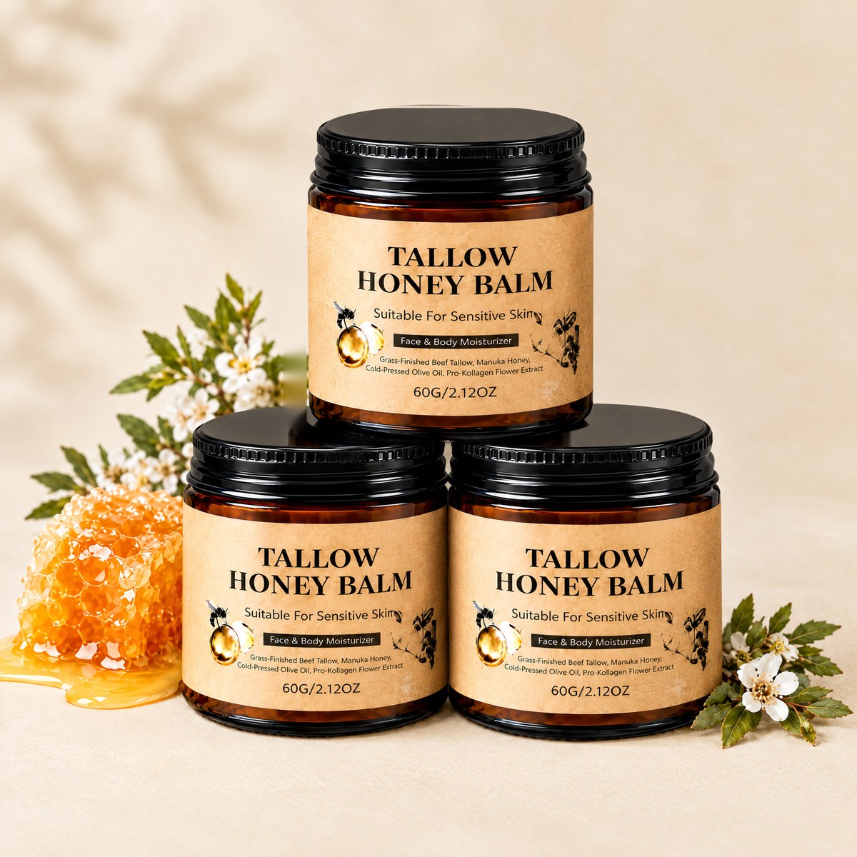 Bálsamo de Miel de Mānuka y Tallow