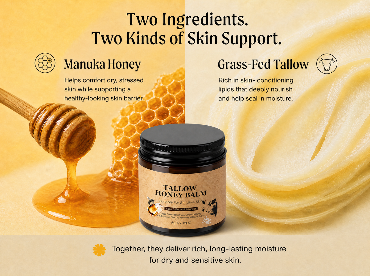 Manuka Honey & Tallow Balm