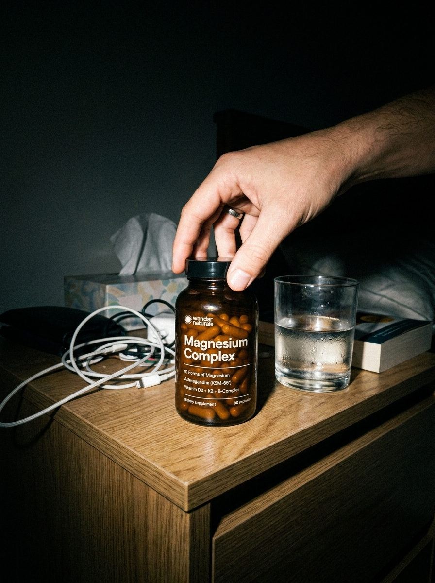 Wired At Night, Puffy By Morning? That's Cortisol.