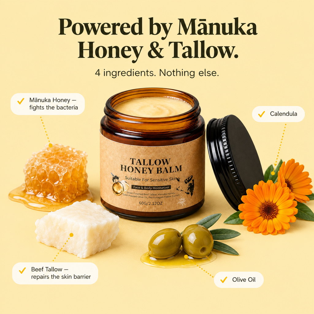 Manuka Honey & Tallow Balm