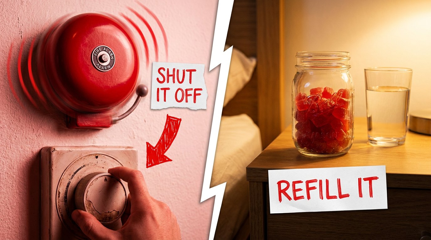Shut the cortisol alarm off, refill the magnesium